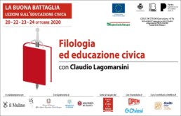 14. Filologia ed educazione civica con Claudio Lagomarsini